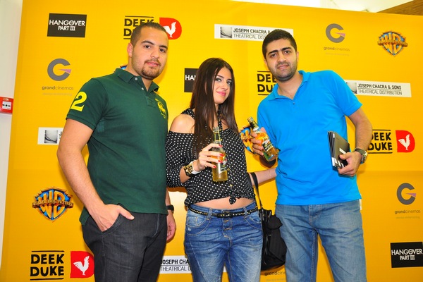 Deek Duke Premiere of The Hangover III